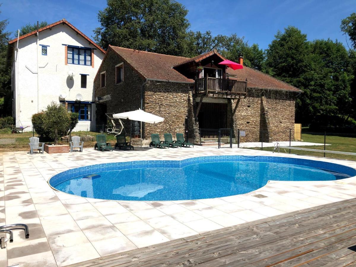 Moulin Des Forges Gites, Camping Et Glamping Moutier-Malcard Exterior photo